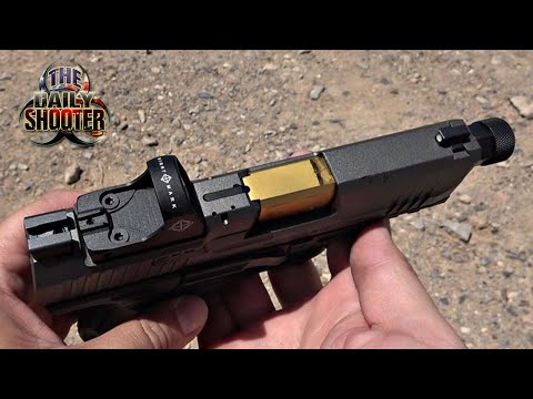 Sightmark Ultra Shot M-Spec LQD Reflex Sight paired with the 3x Tactical Magnifier
