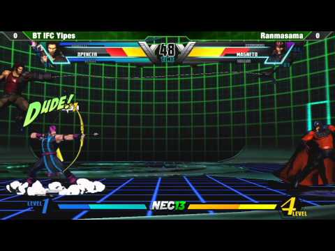 UMVC3 Top 8 BT IFC Yipes vs Ranmasama - NEC13 Tournament