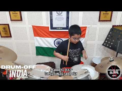 DrumOff INDIA 2020  DEVAAGYH DIXIT  Super Junior category winner