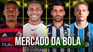 FLAMENGO ACERTA COM ROYAL E SAMUEL LINO | BOTAFOGO NEGOCIA COM TAREMI | ROGER GUEDES NO GRÊMIO