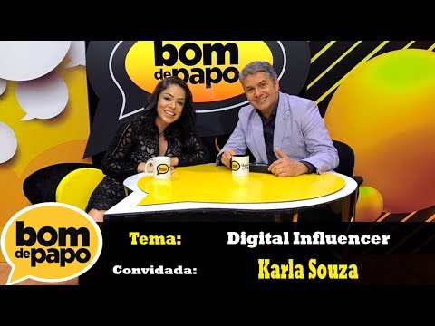 Programa Bom de Papo - 24/10/2017 - Karla Souza