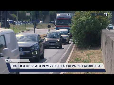 2021-07-09 PRATO - TRAFFICO BLOCCATO IN MEZZO CITTÀ, COLPA DEI LAVORI SU A1