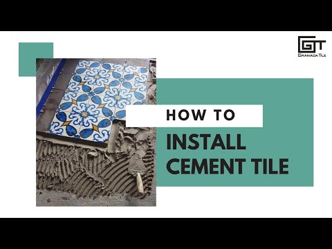 Learn How to Install Granada Tile Company's Encaustic Cement Tiles