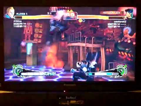 SSF4 AE - umataro42 vs JCSlice 011 (Bison vs Abel)