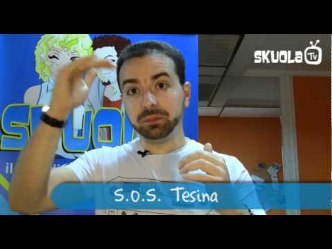 S.O.S. Tesina