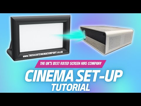 Simple Dry Hire Cinema Set-Up Tutorial - The Silent Disco Company