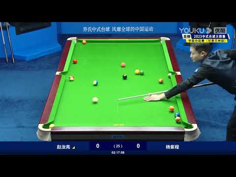 Zhao Ruliang VS Yang Zicheng - S3 - Joy Cup 2023 Heyball Masters Division One Tour Lanzhou