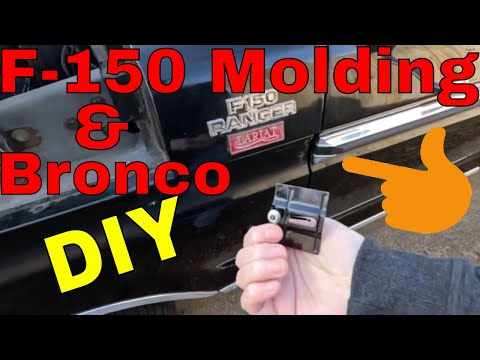 73-79 Ford Dentside Side Molding And Trim Install - F-150 And Bronco