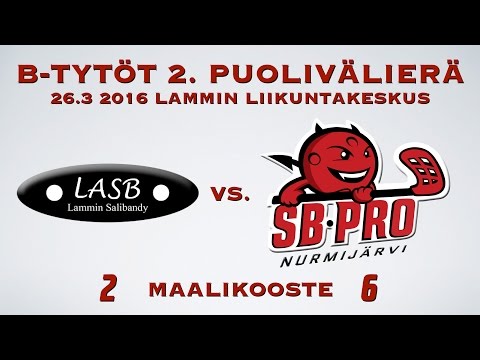 Maalikooste 2. PVE LaSB vs. SB-Pro