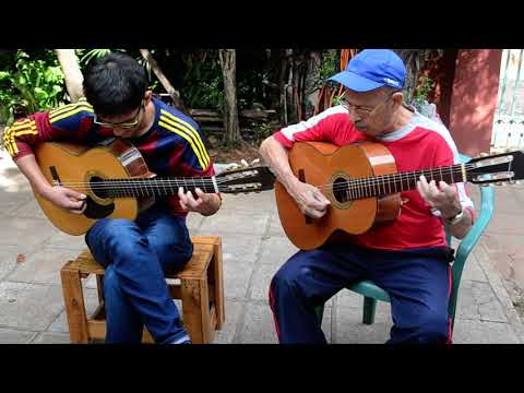 Serafin Ullon y Nicolas Samudio