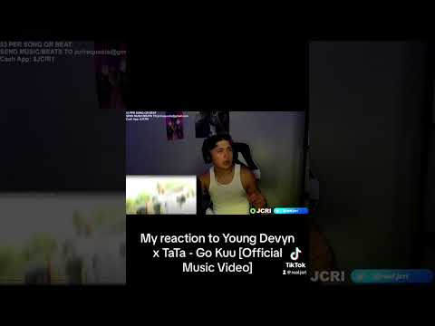 My reaction to Young Devyn x TaTa - Go Kuu [Official Music Video] #shorts