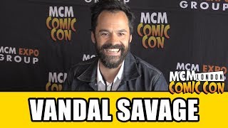 LEGENDS OF TOMORROW Vandal Savage Interview - Casper Crump video