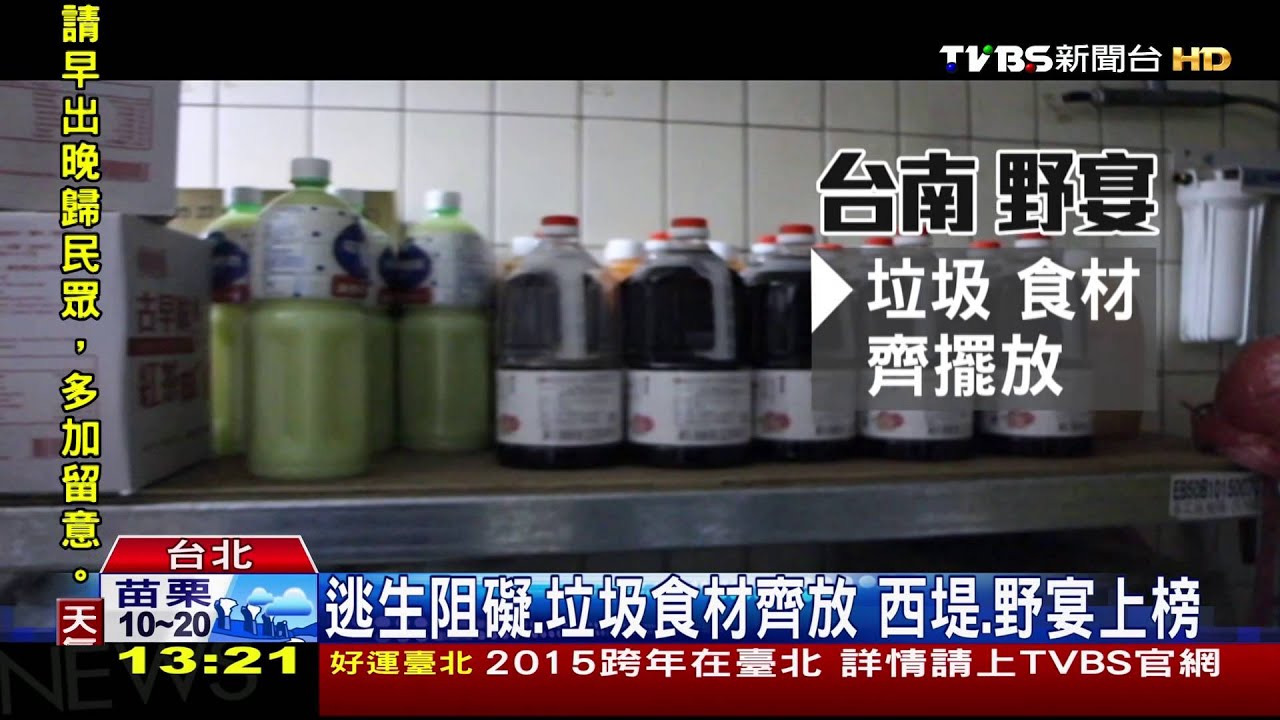 抽查餐廳!王品上榜最多 逃生梯竟堆桌椅