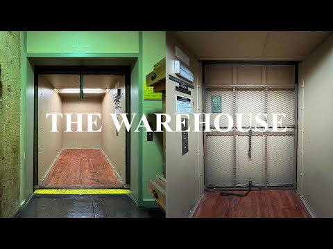 CLEAN Montgomery Hydraulic Freight Elevator - The Warehouse - Stockton, CA