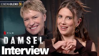 Netflix's 'Damsel' Interviews With Millie Bobby Brown, Robin Wright And More