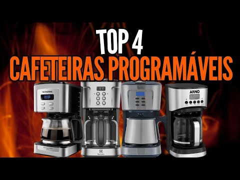 MELHORES CAFETEIRAS ELÉTRICAS PROGRAMÁVEIS - TOP 4 CAFETEIRAS PROGRAMÁVEIS