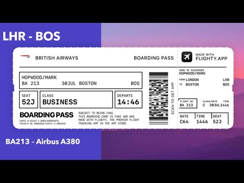 Revisão de voo: British Airways A380 Londres Heathrow para Boston Logan