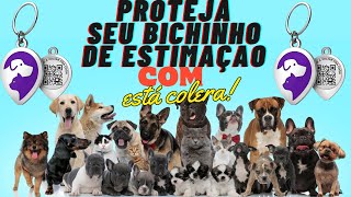 PINGENTE INTELIGENTE QR CODE DESENVOLVIDO PARA SEU BICHINHO DE ESTIMAÇÃO