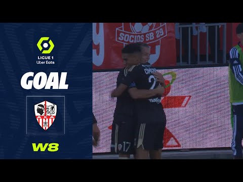 Goal Romain HAMOUMA (65' - ACA) STADE BRESTOIS 29 - AC AJACCIO (0-1) 22/23