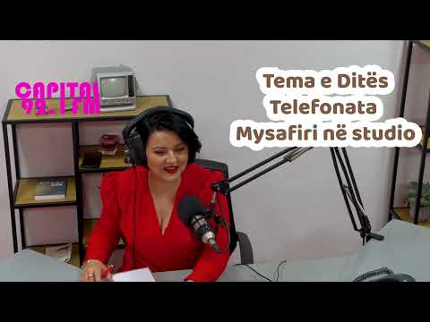 Programi i mëngjesit “Një kafe n’Radio”
