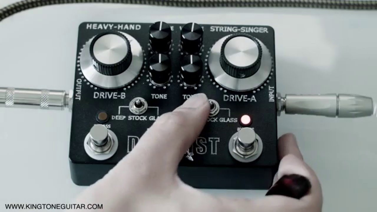 THE DUELLIST - DUAL OVERDRIVE PEDAL - YouTube