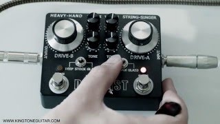 Video thumbnail for THE DUELLIST - DUAL OVERDRIVE PEDAL by Jesse Davey