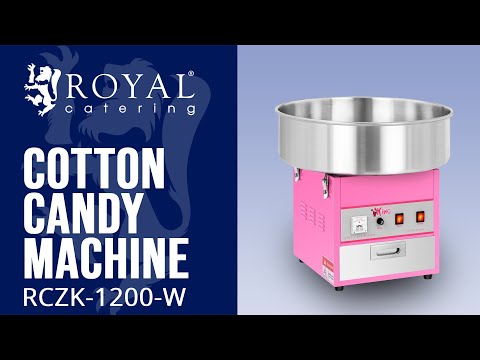 video - Cotton candy machine - 52 cm - 1,200 W