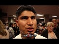 MIKEY GARCIA "PACQUIAO STILL GOT THE POWER! BRONER TRIED BUT TOO DIFFICULT"