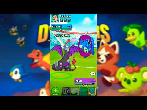 Dynamons World Zenix Battle Against Kobalt