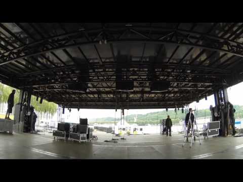 Les concerts de la Région - Armada 2013 - Montage de la scène