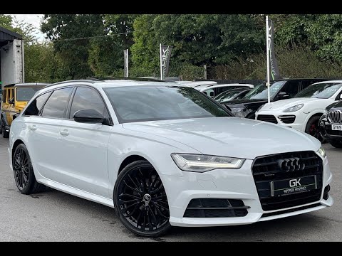 2018/68 Audi A6 Avant 2.0 TDi S Line Black Edition Quattro with Pan Roof for sale at George Kingsley