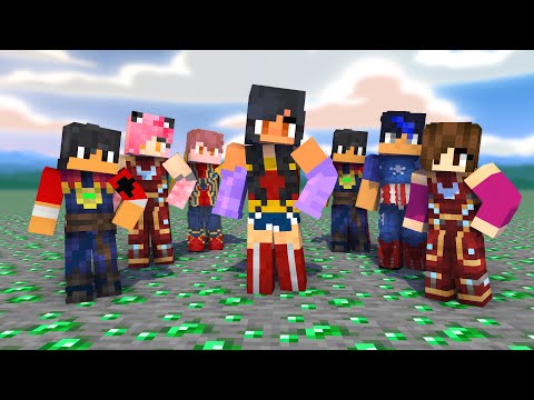 MONSTER SCHOOL :GIMME HOPE JOANNA SUPERHERO APHMAU AND FRIENDS - MINECRAFT ANIMATION