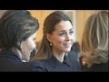 Duchess of Cambridge at childrens charity event.