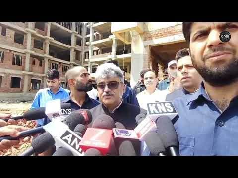 Major projects like the semi ring road, new hospitals, and key schemes under Jal Jeevan Mission and RDSS are underway for fast-track development, says Chief Secretary Atal Dulloo during visit to Migrant Transit Camp Kakanmarg and under-construction District Hospital Budgam.