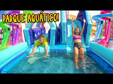TRANSFORMAMOS A MANSÃO EM UM SUPER PARQUE AQUÁTICO! - MUITO INCRÍVEL!
