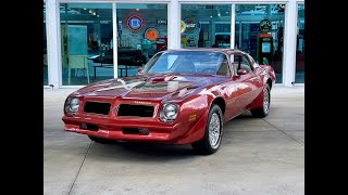 Video Thumbnail for 1976 Pontiac Firebird