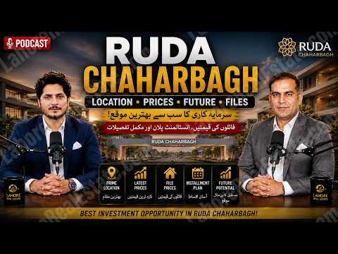 RUDA Chaharbagh Lahore Location, Plot Prices & Market Analysis 2026 | Complete Buying Guide