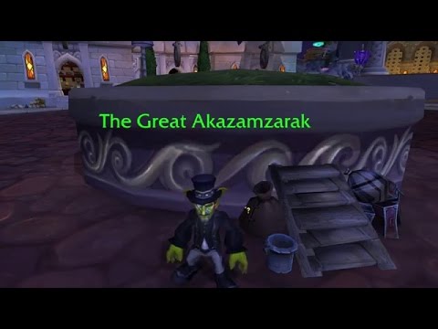 WOW: The Great Akazamzarak - NPC - World of Warcraft