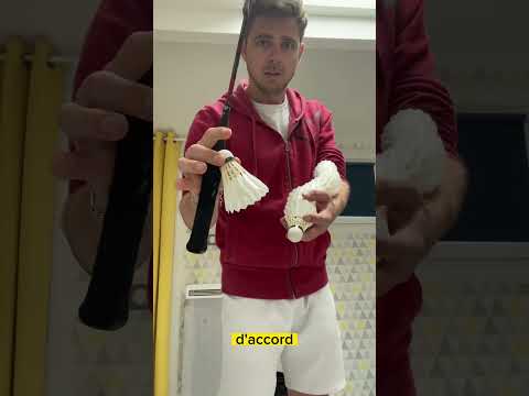 Distribution volants de badminton (technique)