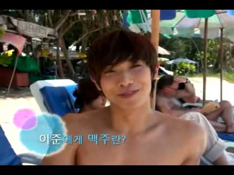 [CLIP] Mblaq Joon  Hite Beer CF Making (longer version)