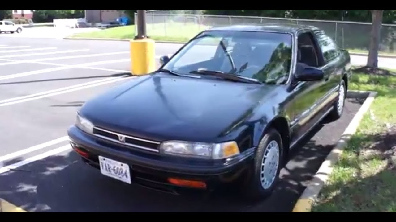 1992 Honda Accord LX Walk-Around, Start-Up & Tour
