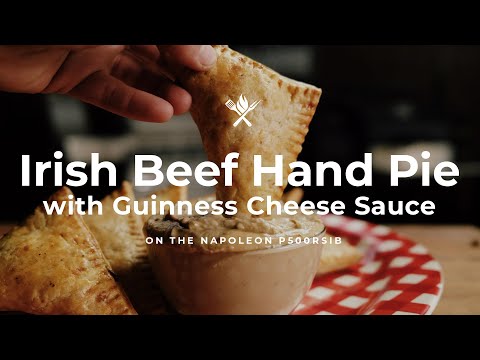 Irish Beef Hand Pies with Guinness Cheese Sauce
