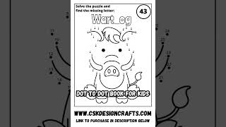 Children's Dot To Dot: Boost Creativity and Learning with Fun Puzzles!