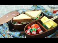 Lego Picnic Lunch Box LEGO In Real Life Stop Motion Cooking
