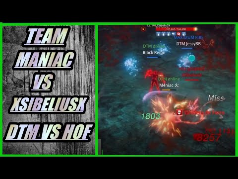 TEAM MANIAC (HASHIRAS) VS XSIBELIUSX DTM VS HOF