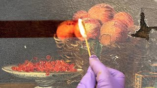 How An Old Oil Painting Is Professionally Restored