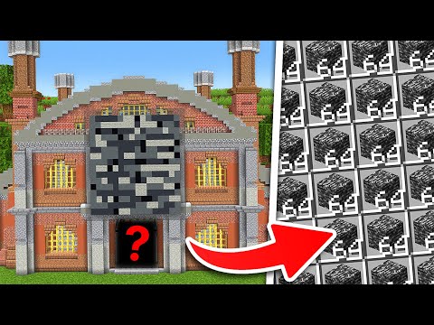 I Built a BEDROCK FACTORY in Minecraft Hardcore!