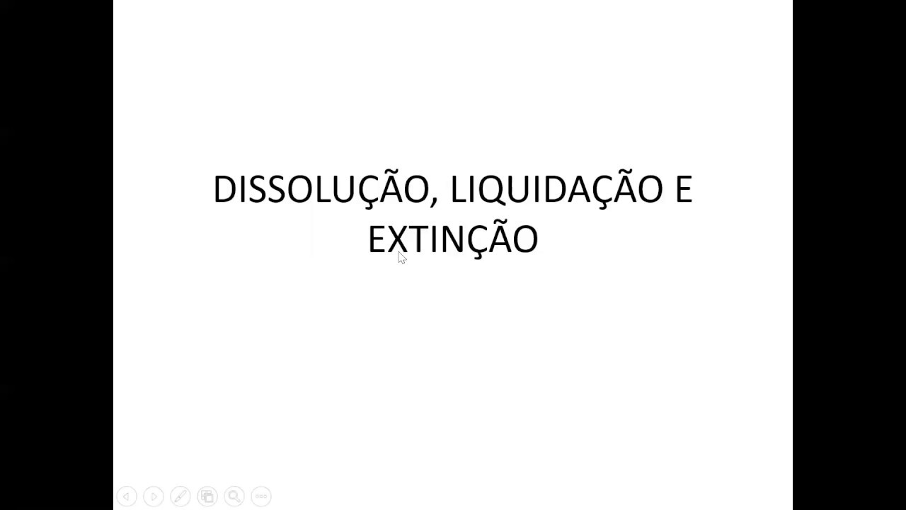 Aula - Dissolução, Liquidação e Extinção da Sociedade Anônima: Prof. Thiago Mendes
