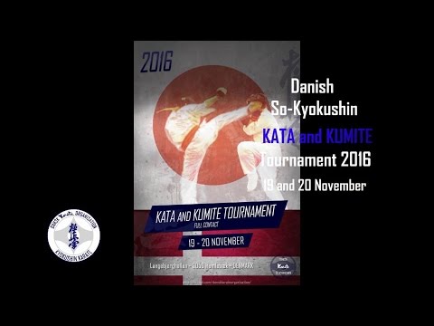 Danish So-Kyokushin KATA and KUMITE Tournament 2016 Promo