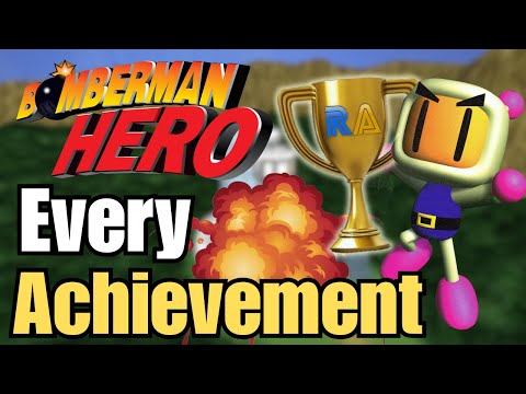 I Got EVERY ACHIEVEMENT In Bomberman Hero! | Retro Achievements
